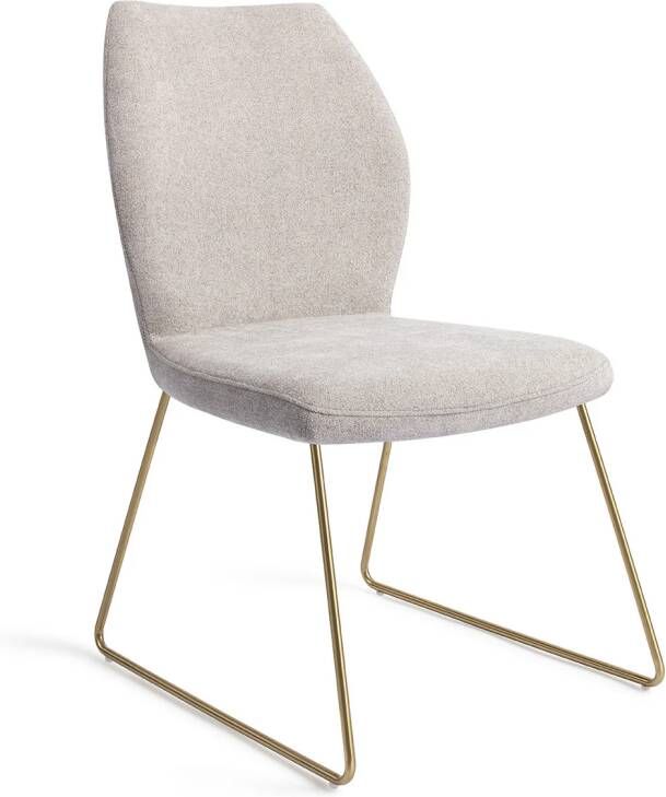 Jesper Home Eetkamerstoel Ikata Slide Gold Pretty Plaster