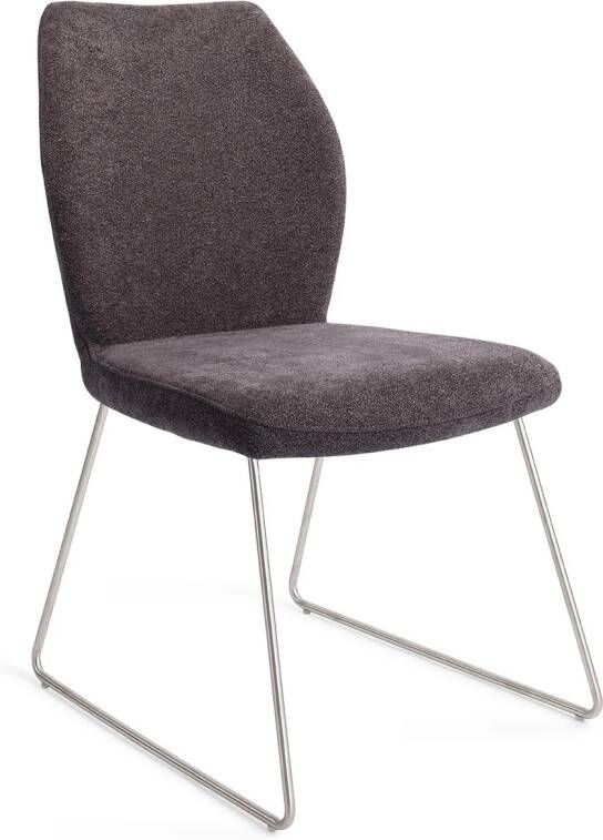 Jesper Home Eetkamerstoel Ikata Slide Steel Almost Black