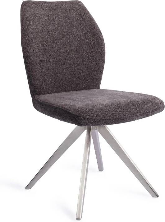 Jesper Home Eetkamerstoel Ikata Turn Steel Draaibaar Almost Black