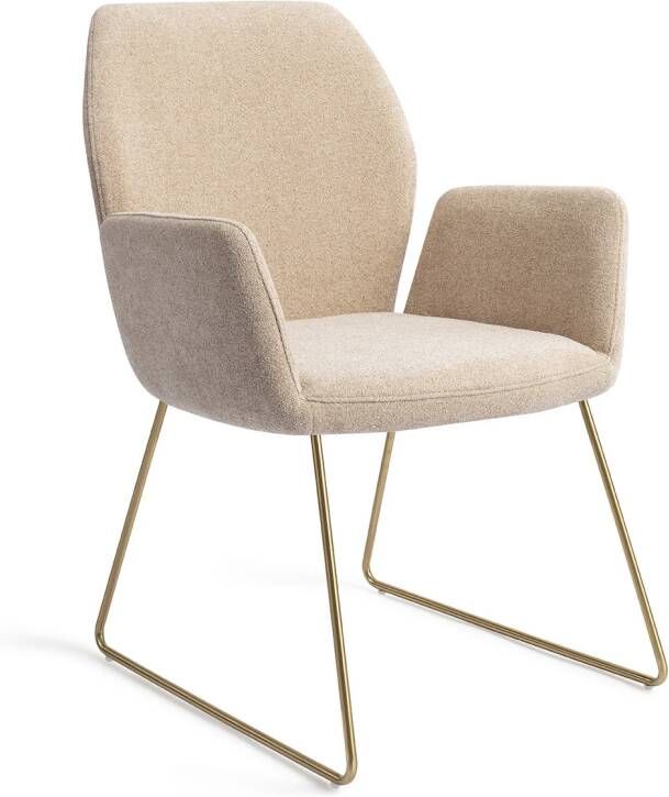 Jesper Home Eetkamerstoel Misaki Slide Gold Funky Fudge