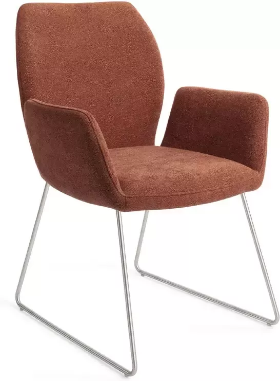 Jesper Home Eetkamerstoel Misaki Slide Steel Cosy Copper