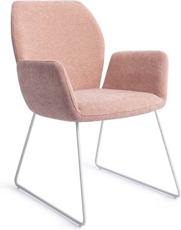 Jesper Home Eetkamerstoel Misaki Slide White Anemone