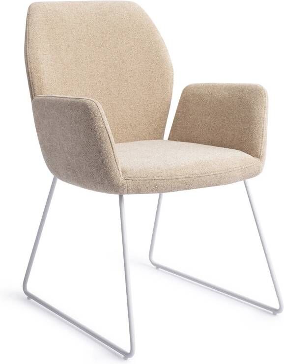Jesper Home Eetkamerstoel Misaki Slide White Funky Fudge