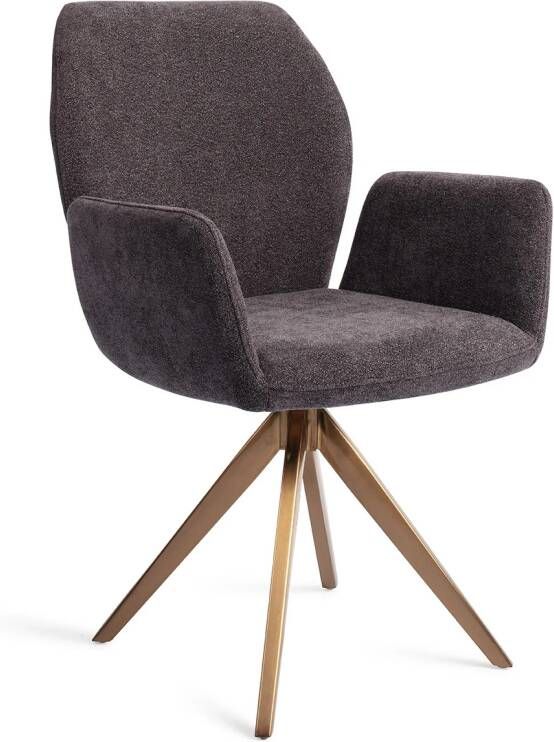 Jesper Home Eetkamerstoel Misaki Turn Rose Draaibaar - Foto 4