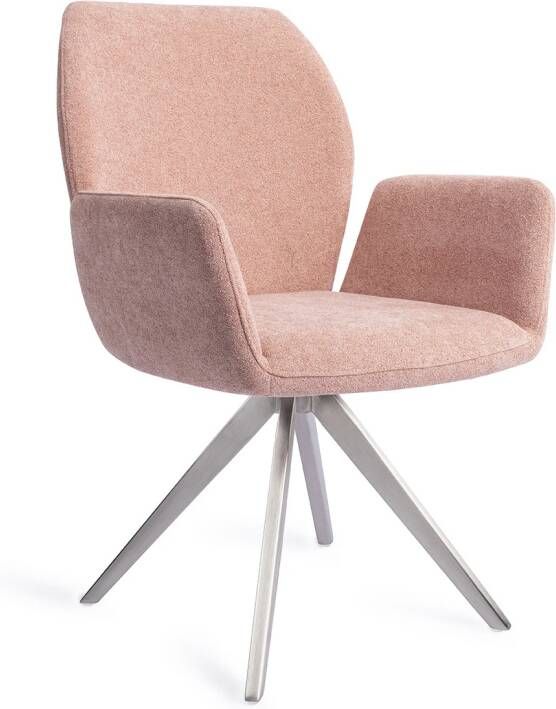 Jesper Home Eetkamerstoel Misaki Turn Steel Draaibaar Anemone