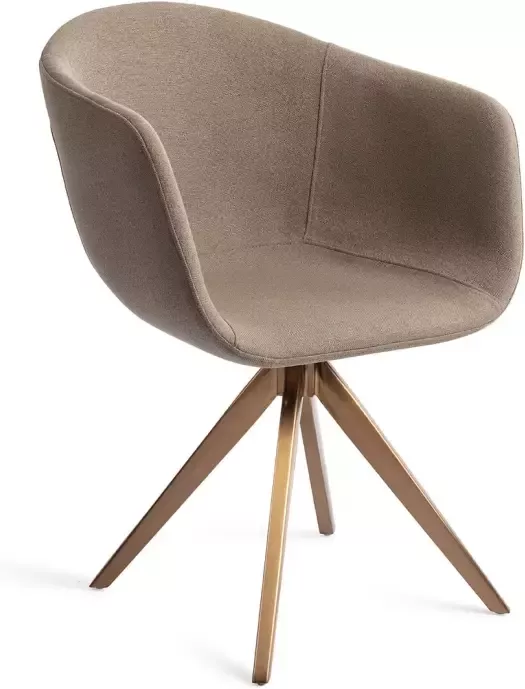 Jesper Home Eetkamerstoel Yuni Turn Rose - Foto 4