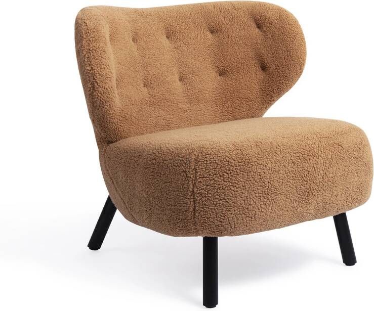 Jesper Home Fauteuil Kita Teddy Caramel - Foto 1