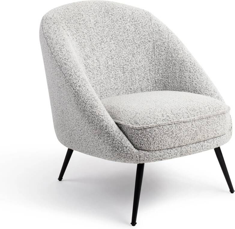 Jesper Home Fauteuil Rebun Bouclé Misty