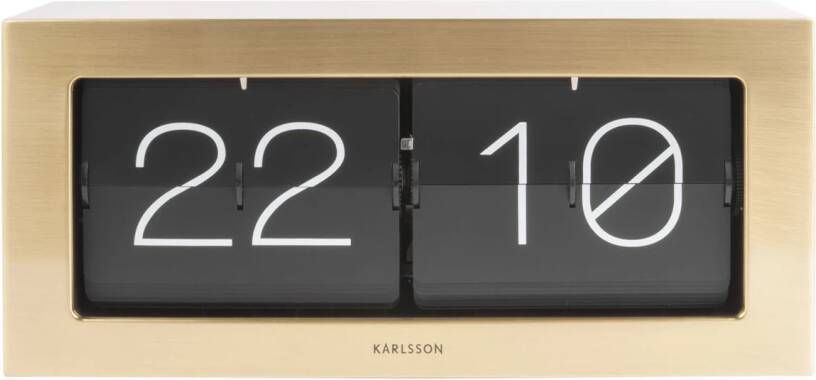 Karlsson Boxed Flip Tafelklok 37 x 17 5 cm