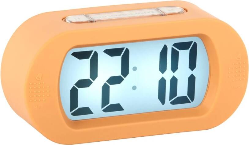 Karlsson Wekker Gummy Oranje 14x5x7cm