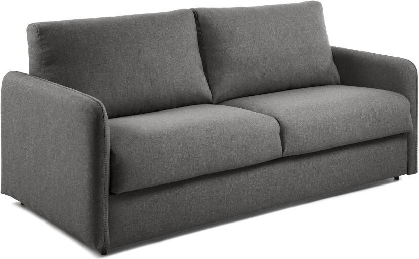 Kave Home Kymoon slaapbank visco grafiet 160 cm (mtk0060)