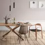 Kave Home Normande Armande tafel eiken fineer met gebleekte afwerking 180 x 90 cm (mtk0123) - Thumbnail 1