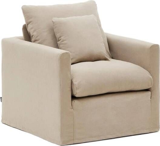 Kave Home Fauteuil Nora Taupe