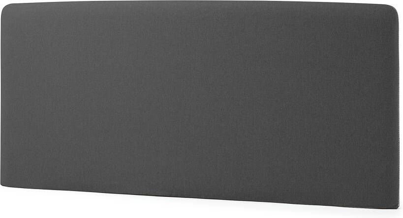 Kave Home Dyla bedhoofdbord met afneembare hoes in zwart voor bed van 150 cm - Foto 2