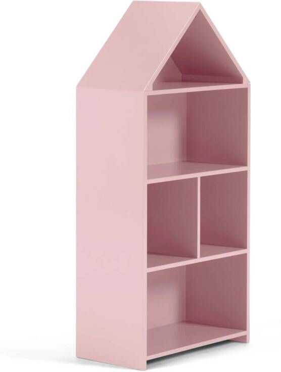 Kave Home Celeste kinderspeelhuis plank in roze MDF 50 x 105 cm - Foto 2