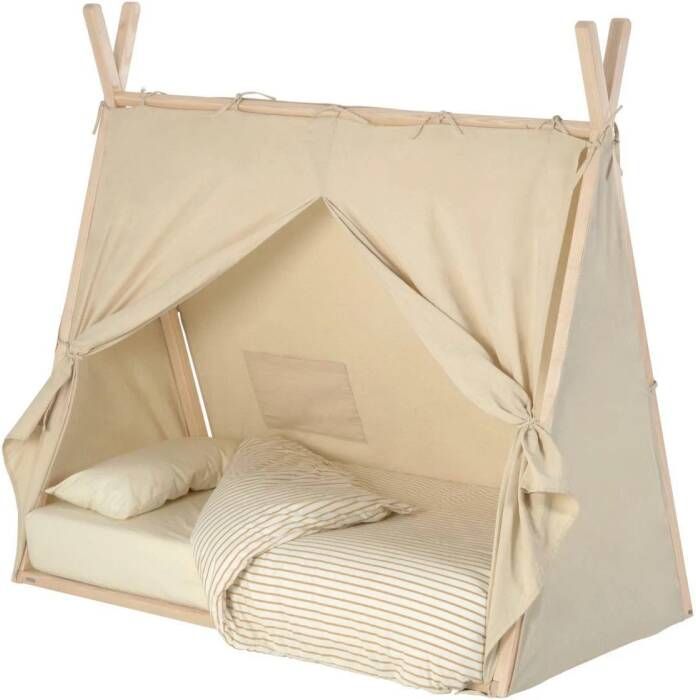 Kave Home 100% katoenen tentzeil voor Maralis tipi zeil 70 x 140 cm - Foto 2