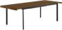 Kave Home Nadyria Uitschuifbare tafel nadyria 160 (200) x 90 cm noten-hout (mtk0177) - Thumbnail 2