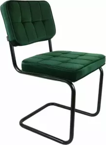 Kick Collection Kick buisframe stoel Ivy Donker Groen
