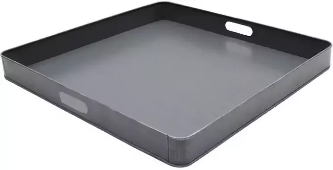 LABEL51 Dienblad Metaal 60 x 60 x 6cm Grijs