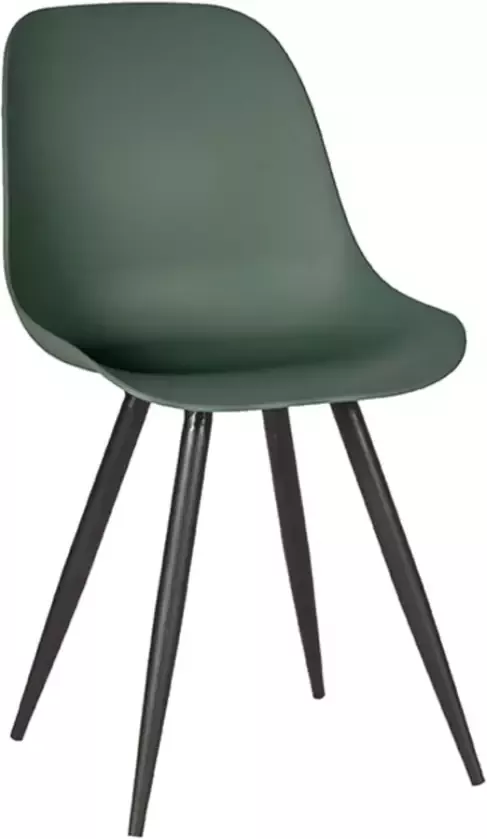 LABEL51 Eetkamerstoel Monza Pine PP Zwart Metaal