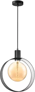 LABEL51 Hanglamp Ronda 1-lamps Zwart