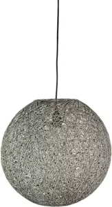 LABEL51 hanglamp Twist | L 45x45x45 cm Grijs Zilver