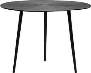 LABEL51 Nobby Salontafel Zwart Metaal 60 cm