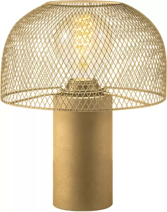 LABEL51 Tafellamp Fungo Goud Metaal