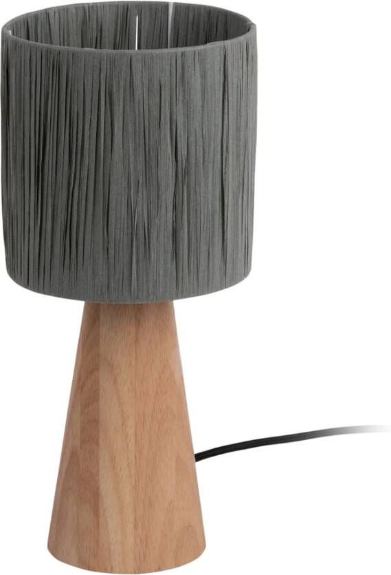 Leitmotiv Tafellamp Sheer Cone 33cm hoog Donkergrijs
