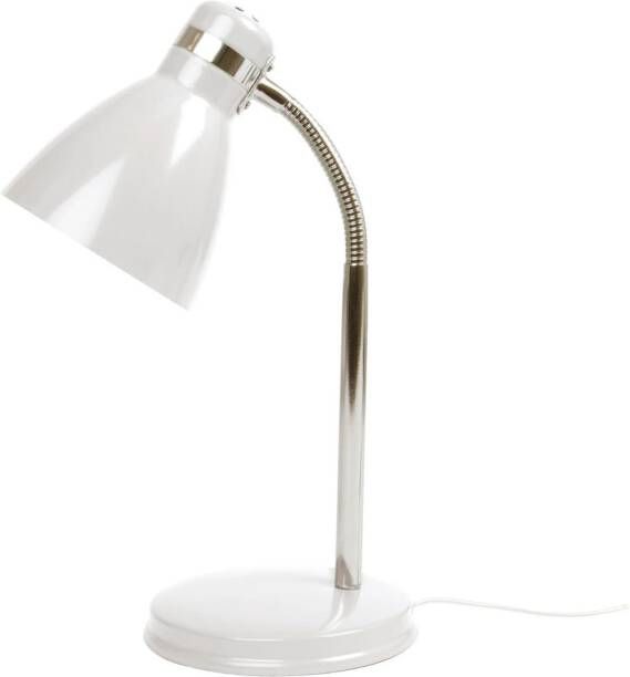 Leitmotiv Tafellamp Study 32cm hoog Wit