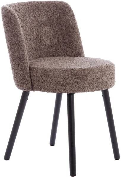 Light & Living Light&living Eetkamerstoel 56x47x79 cm ECKLEY bruin-zwart