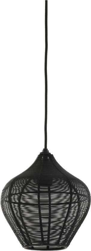 Light & Living Alvaro hanglamp Ø20 cm metaal zwart