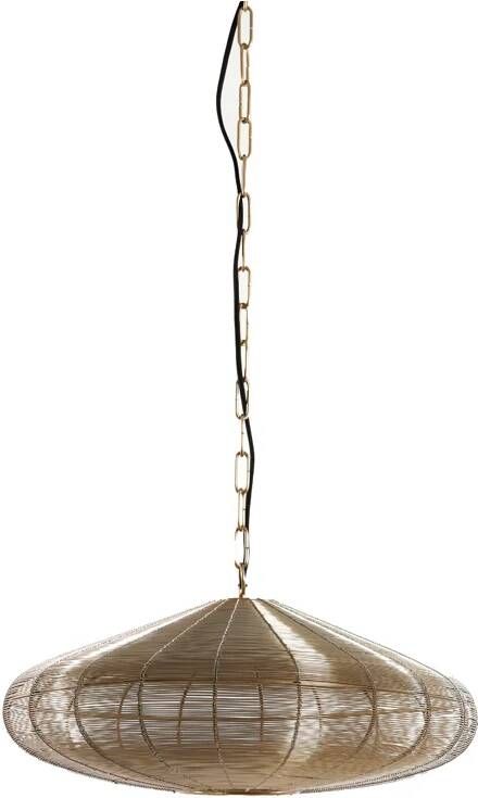 Light & Living Light&living Hanglamp Ø51x20 cm BAHOTO licht goud