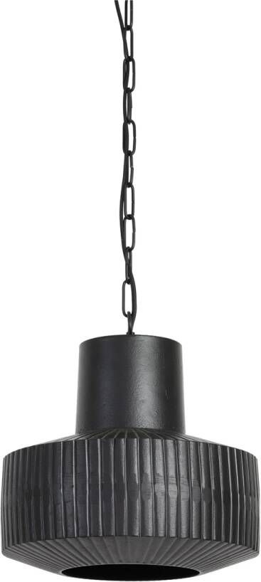 Light & Living Hanglamp Demsey 30cm Mat Zwart