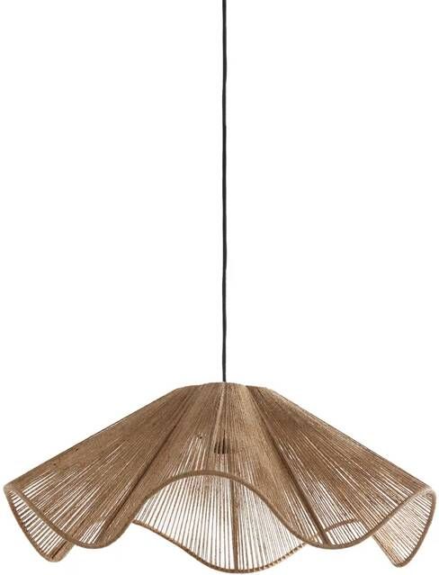 Light & Living Light&living Hanglamp Ø60x24 cm FODARA jute naturel