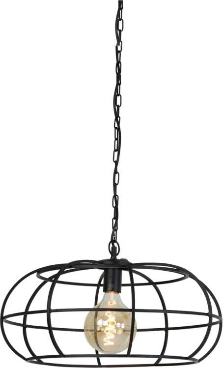 Light & Living Hanglamp Imelda 53x53x28 Zwart - Foto 1