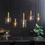 Light & Living Hanglamp Lekar 5-Lamps Antiek Brons Smoke - Thumbnail 2