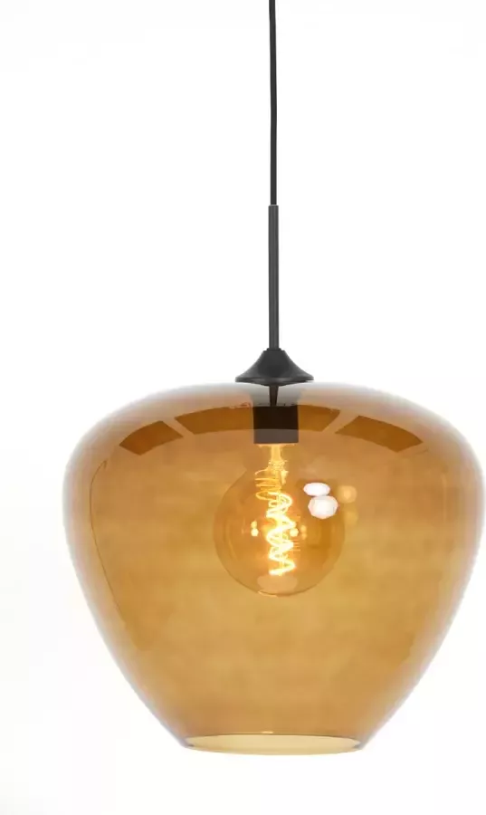 Light & Living Hanglamp Mayson Ø40cm Bruin