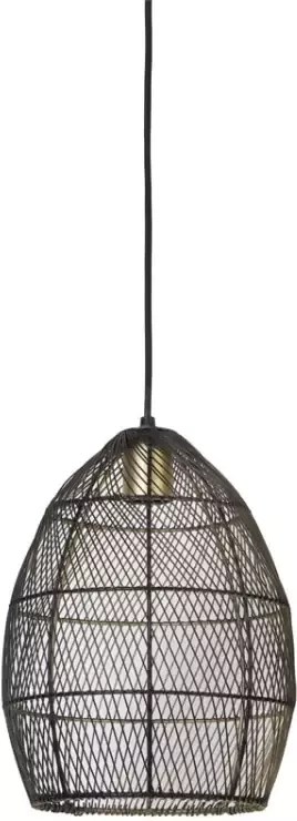 Light & Living Hanglamp Meya 23cm Zwart