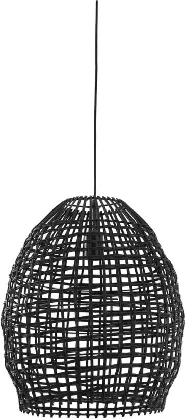Light & Living Hanglamp Olaki 40x40x50 Zwart