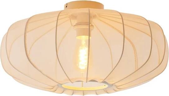 Light & Living Light&living Plafonnière Ø40x21 cm PLUMALIA zand