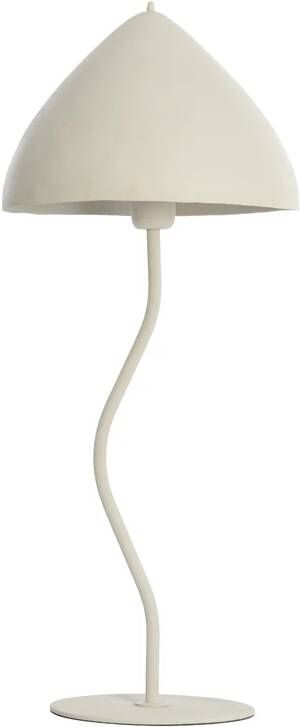 Light & Living Tafellamp Elimo 67cm Mat Crème