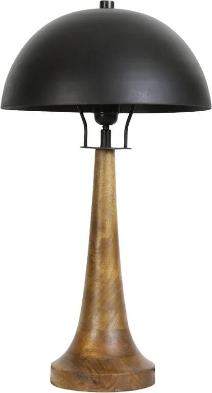 Light & Living Tafellamp JOVANY 30x30x60cm Bruin - Foto 1