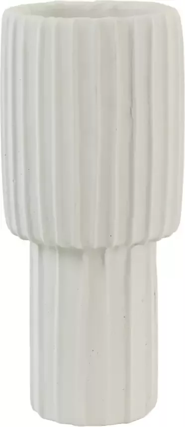 Light & Living Vaas MAJA Ø17.5x40cm Wit