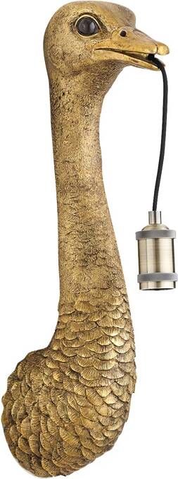 Light & Living Wandlamp Ostrich Antiek Brons 18x15.5x57.5cm - Foto 2