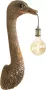 Light & Living Wandlamp Ostrich 72cm Antiek Brons - Thumbnail 2