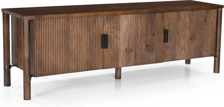 Livingfurn TV-meubel Beaunan Mangohout 170cm Bruin