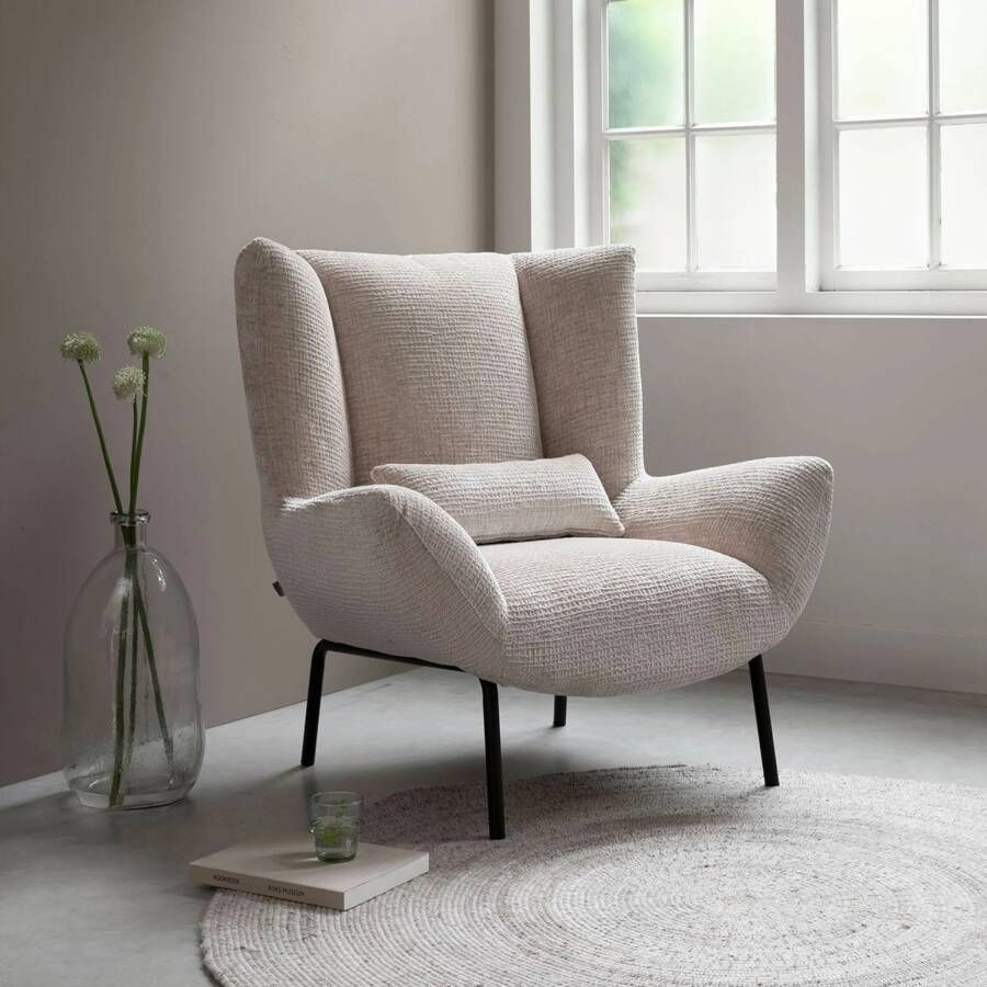 Must Living Lounge chair Astro 97x92x96 cm glamour natural - Foto 1