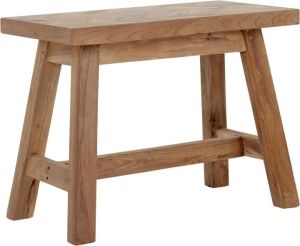 Must Living Bench Herringbone small 45x60x32 cm recycled teakwood