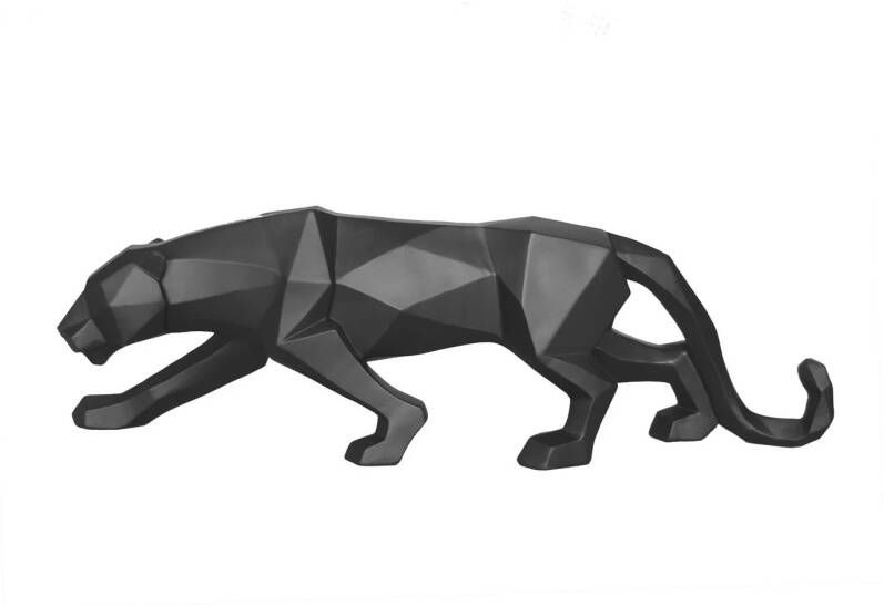 Present time Ornament Origami Panther Zwart 48x10 5x15cm - Foto 1